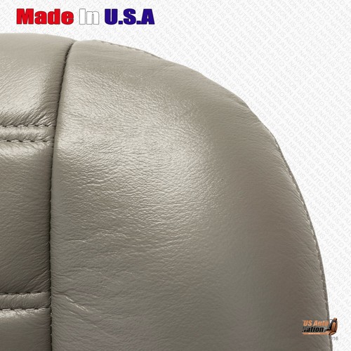 2003 2004 2005 2006 2007 Hummer H2 Front Driver Passenger Leather Cover Wheat - Picture 18 of 36