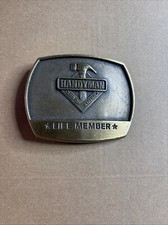 Vtg 1996 HANDYMAN CLUB OF AMERICA LIFE MEMBER Belt Buckle NICE CONDITION 