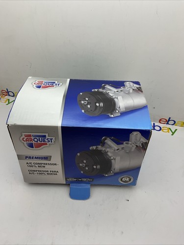 A/C Compressor CARQUEST T68664 Fits 2007-2012 Nissan Altima & Sentra Fast Shippi - Picture 4 of 8