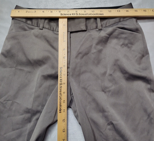 ANNE KLEIN SUIT Women Petites 2P Cement Polyester Stretch Blend Dress Pants NEW - Picture 5 of 13