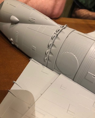 2001: A Space Odyssey Orion III Space Clipper Plastic Moebius Models 1/72 Kit - Picture 3 of 6