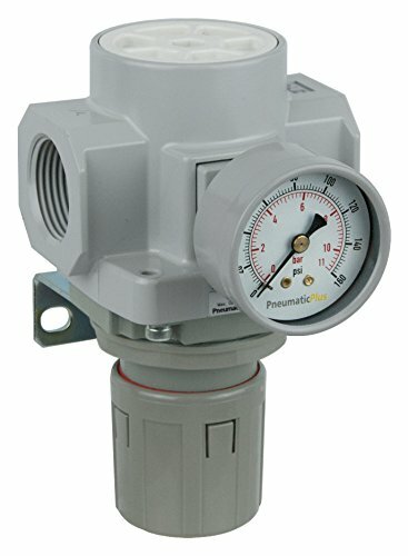 Régulateur d'air PneumaticPlus 1" NPT jauge de support SAR600-N10BG - Photo 1/1