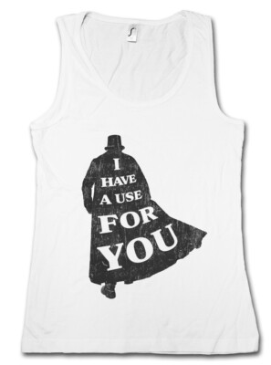 I HAVE A USE FOR YOU DAMEN TANK TOP Taboo James Island Delaney Shadow Cloak Hat