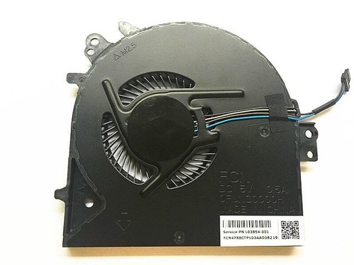 Hp Probook 450 455 470 G5 Laptop CPU Cooling Fan 4pin L03854-001 - 第 2/2 張圖片