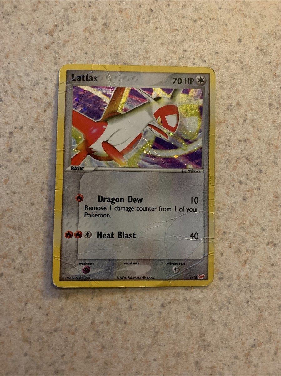 ラティオス ホロカード HP80 Latias 4/10 EX Trainer Kit Holo Rare Pokemon Card HP | eBay