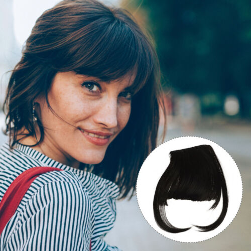 Air Bangs Clip Synthetic Hair Wig False Bangs Cosplay Straight Wig