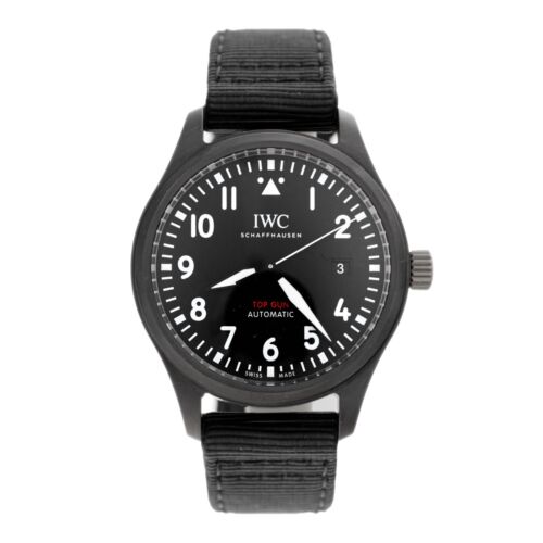 IWC Pilot's Watch Automatic Top Gun Ceramic Black Dial 41mm IW326901