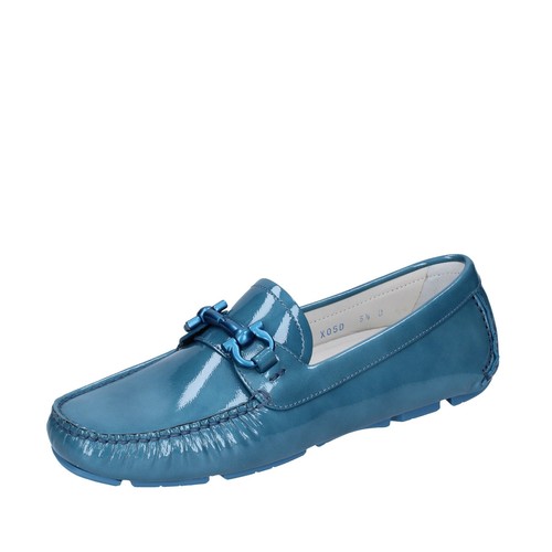 Mujer SALVATORE FERRAGAMO Ue Mocasines Azul Charol Bg20-35, 5 | eBay