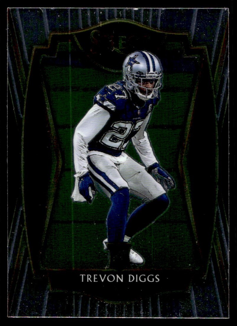 2020 Panini Select Premier Level Trevon Diggs Rookie #196