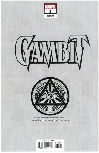 GAMBIT (#1) KAEL NGU EXCLUSIVE TRADE DRESS VARIANT (2022) UNKNOWN COMICS/616 - Picture 3 of 3