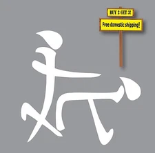 KANJI SEX FUNNY DECAL/STICKER LETTER DOGGY STYLE WHITE OR BLACK p734