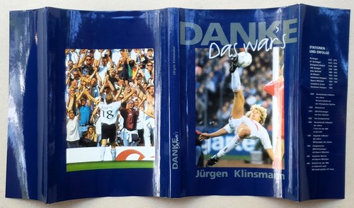 Danke Das War's signiert von Jürgen Klinsmann 1. Auflage 1999 - Bild 9 von 9