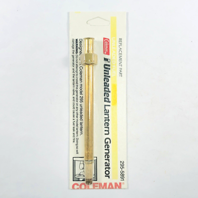 ㉗Coleman Unleaded Lantern Model 295 NOS Coleman Generator # 295-5891 for Coleman Unleaded Fuel Lantern