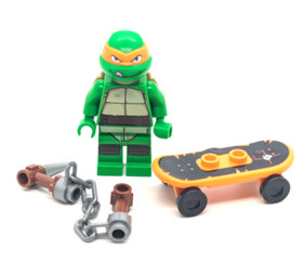 LEGO Teenage Mutant Ninja Turtles Minifigure: Michelangelo (tnt003) 79104 30271
