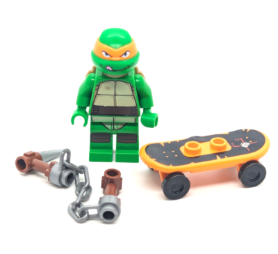 LEGO Teenage Mutant Ninja Turtles Minifigure: Michelangelo (tnt003
