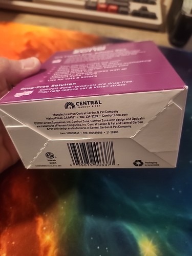 Comfort Zone Calming Diffuser Kit For Cats & Kittens, Diffuser Plug-In, 1.62 Oz - Picture 7 of 8
