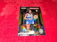 2024 WNBA MONOPOLY PRIZM #WNBA16 ANGEL REESE RC SKY GO PRIZM SSP