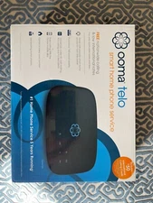Ooma Telo Free Home Phone Service VoIP Phone - Black