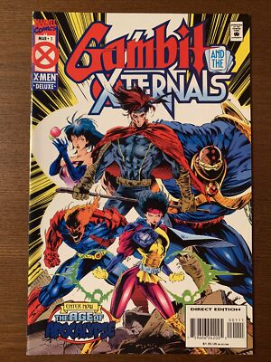 Marvel Comics Gambit And The Xternals