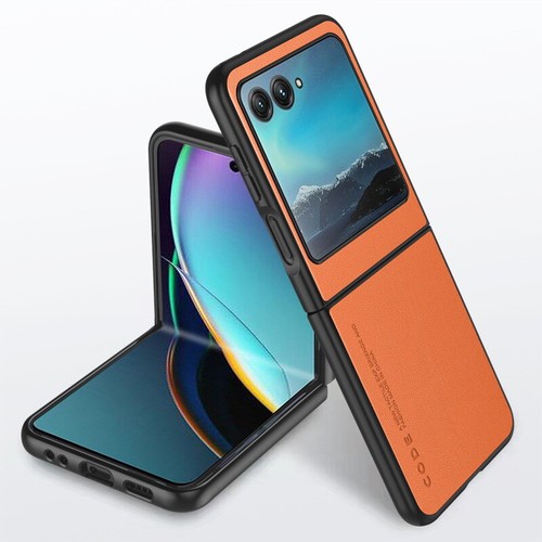 Funda protectora de cuero híbrido suave para teléfono Motorola Moto Razr 40 ultra a prueba de golpes - Imagen 14 de 18