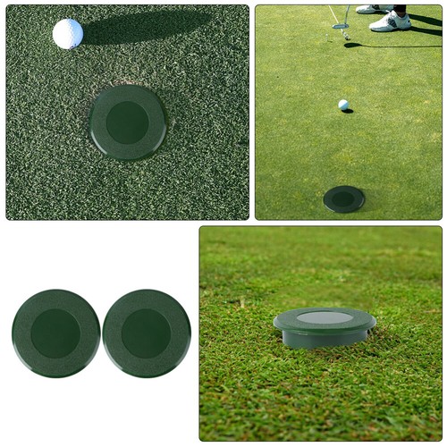 3pcs Indoor Outdoor Training Aid Home Office Backyard Putting Green Cup Cover - Picture 11 of 12