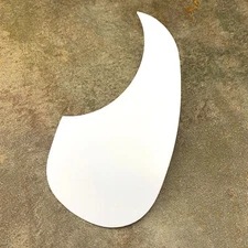 Hosco Martin-Style Acoustic Guitar Pickguard White F-4001W