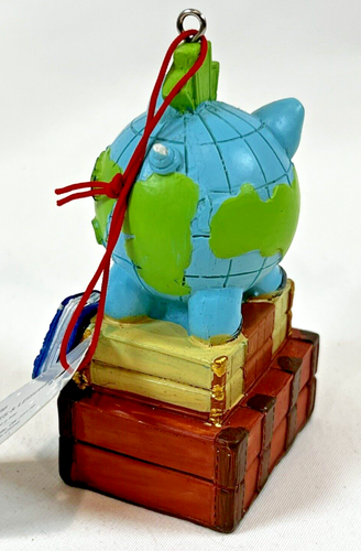 Travel Fund Piggy Bank Christmas Ornament - Hobby Lobby 2020, NWT - Paris - Picture 4 of 6