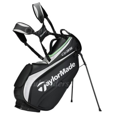 NEW TaylorMade 2025 Qi35 Tour Black/Silver/Green Golf Stand