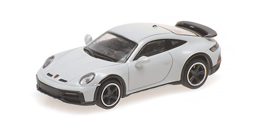 Minichamps 870062074 1/87 PORSCHE 911 DAKAR 2022 GRIGIO METALLICO Modello Auto - Foto 4 di 6