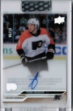 23/24 2023 UPPER DECK CLEAR CUT TYSON FOERSTER CC-TF ROOKIE AUTO HIGH GLOSS /10