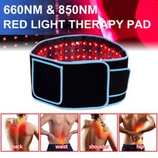 Laser Lipo LED Near Infrared Red Light Therapy Belt Pain Relief Weight Loss Fast