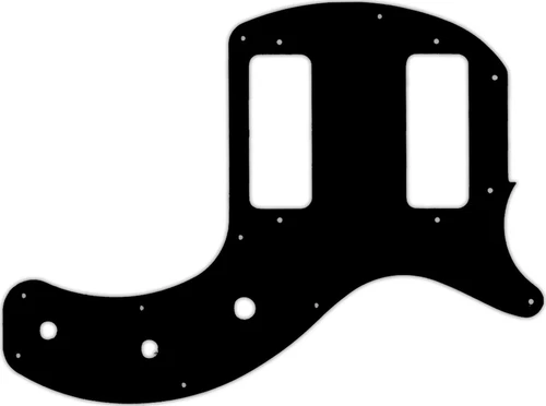 WD Custom Pickguard For Gibson 2019 Les Paul Special Tribute Double Cut #09 B...