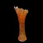 Fenton Carnival Glass Tree Trunk Vase 18"