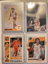 2021-22 Chronicles Draft Picks Basketball Keon Johnson RC 4 Card Lot #/49 /99