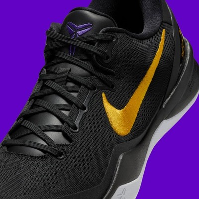 Size 10 - Nike Kobe 8 Protro Lakers Away for sale online | eBay