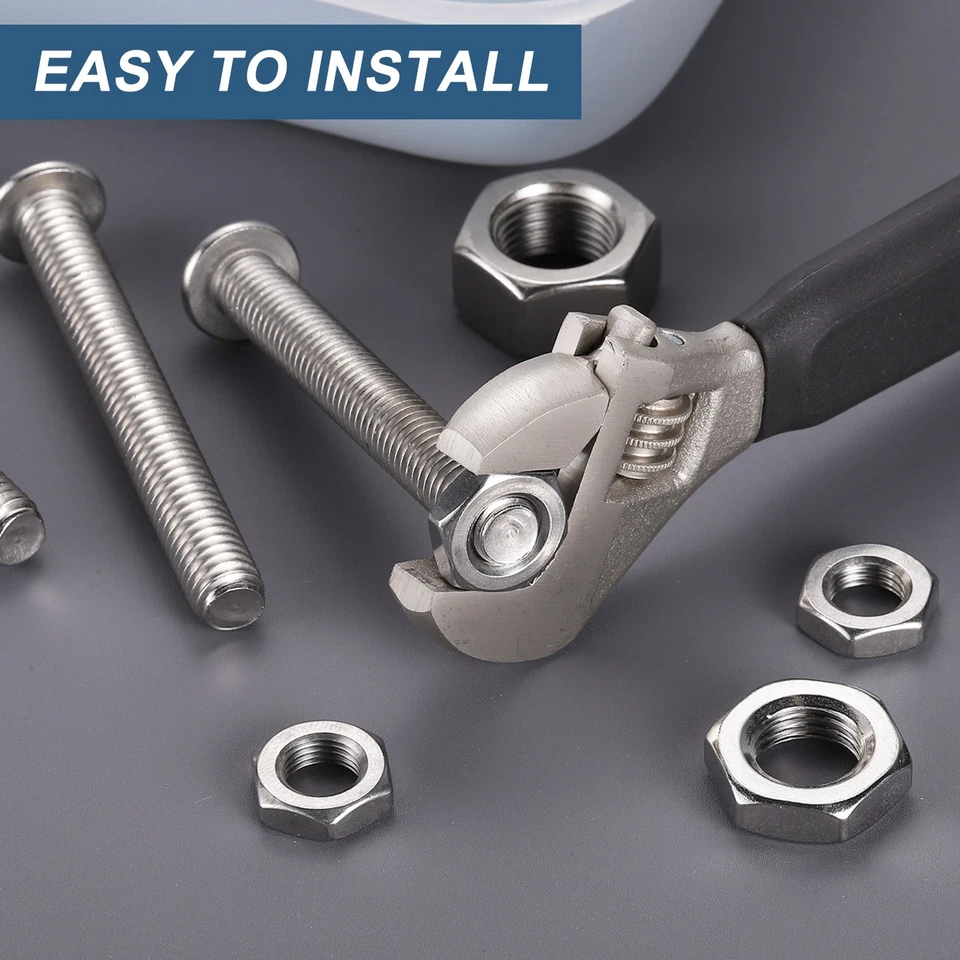 4 Stück M18x1,5 Sechskantmuttern Aus Stahl 27mm / 1,06" Breite 9mm / 0,35" Höhe - Bild 4 von 4