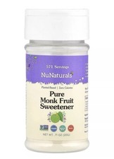 NuNaturals Monk Fruit Pure Non-GMO Sugar-Free Plant Based Sweetener 4/28 Organic