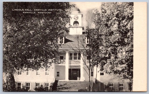 K23/ Annville Kentucky Postkarte um 1930 Lincoln Hall Institute 326