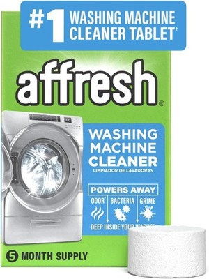 Affresh Washing Machine Cleaner Causing Bacteria & Grime 5 Time Release Tablets