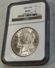 1884 O Morgan Silver Dollar NGC MS-64