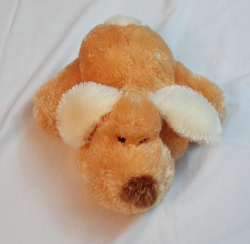 Dan Dee Collectors Choice Tan & White Floppy Puppy Dog 14" Plush