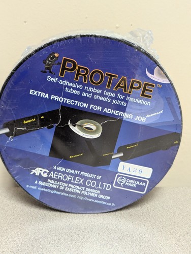 2"x82ft Aeroflex ProTape Self-Adhesive EPDM Rubber Tape Roll 24mil insulation