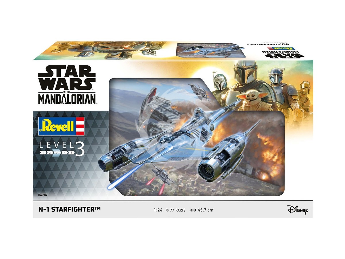 Revell 06787 マンダロリアンN1スターファイター The Mandalorian N1 Starfighter Revell 06787 1/24 Scale | eBay