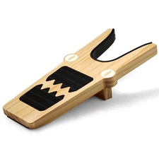 Wooden Boot Jack Extra Wide Heavy Duty Crocodile Design Puller One Size Fits