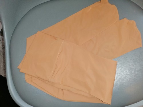 Außergewöhnliche Strumpfhose Öl - Glanz Gr. 2XL Bronze Seamless Doppelnaht