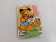 VINTAGE GAME CARD SOOTY? BEAR SERVING LOLLIES