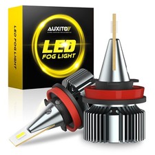 AUX H11 H9 H8 LED Fog Driving Bulbs Light 4000LM White Bright 6000K CANBUS I9 D