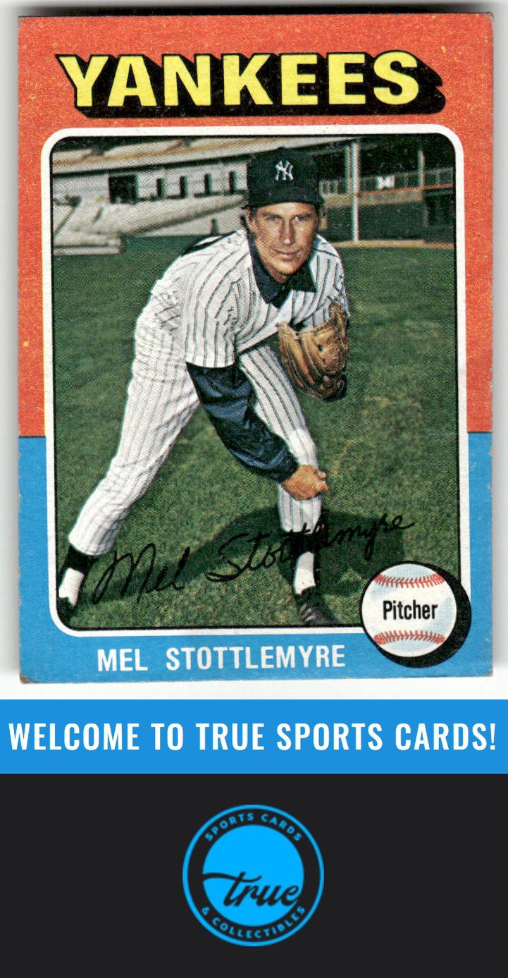 1975 Topps Mini #183 Mel Stottlemyre