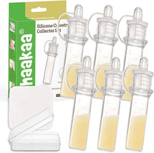 Silicone Colostrum Collector - Safe Colostrum Storage Solution for Expectant Mom