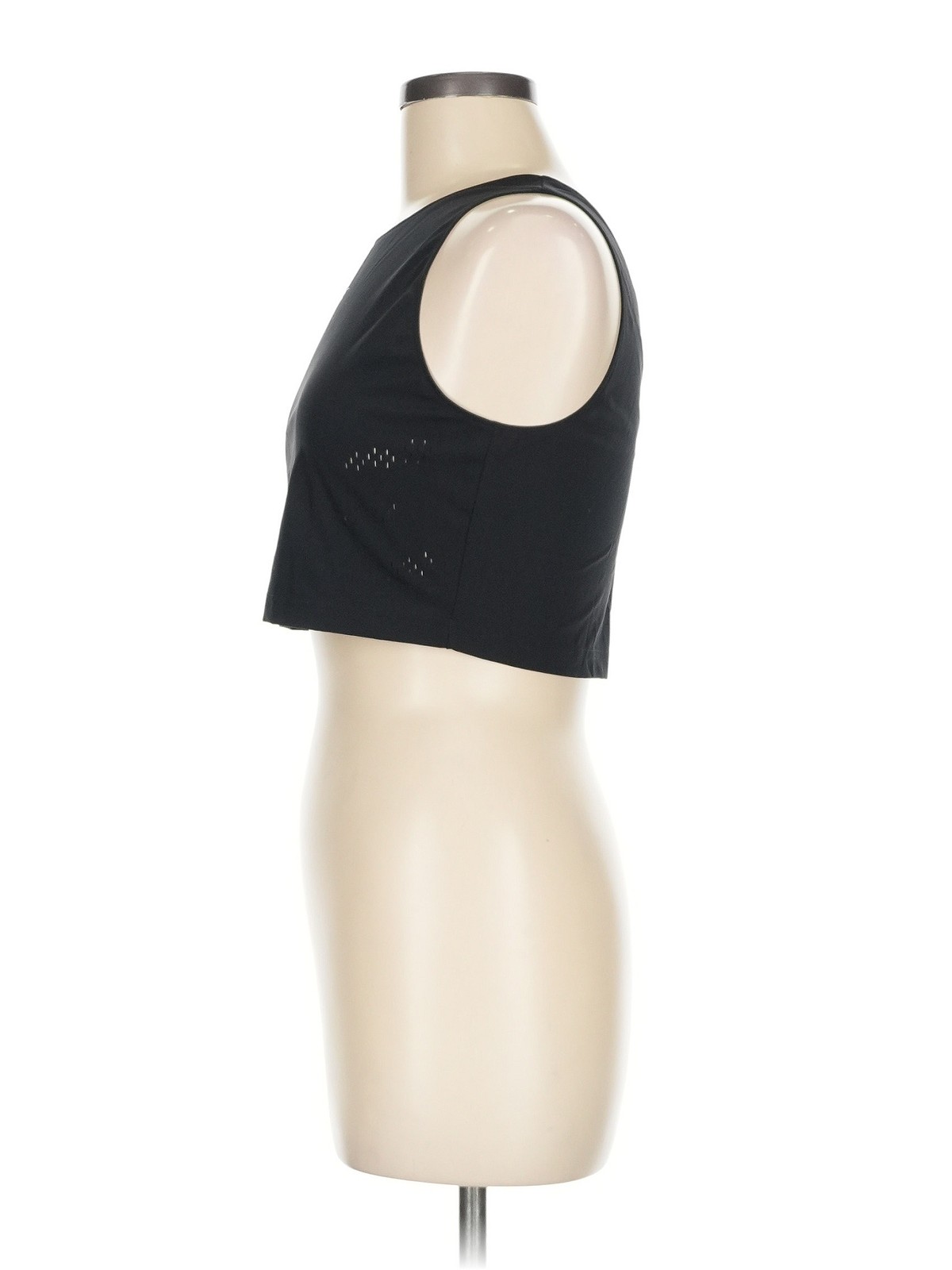 Reebok Women Black Sports Bra M thumbnail 4